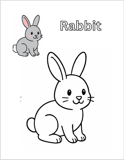 Animal Coloring Book for 3 - 6 Years - Image 3